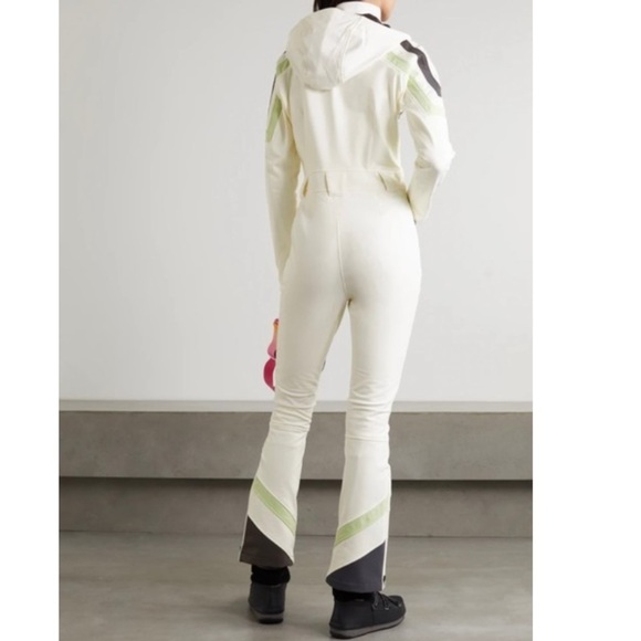 NWT Perfect moment Tignes hooded belted striped ski suit ( belt is not included) - Picture 5 of 7